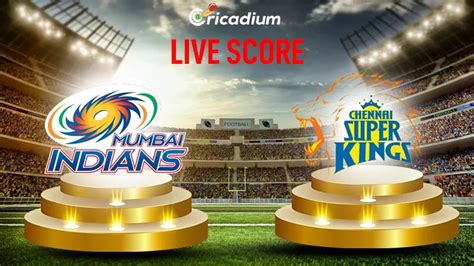 ipl mi vs csk live